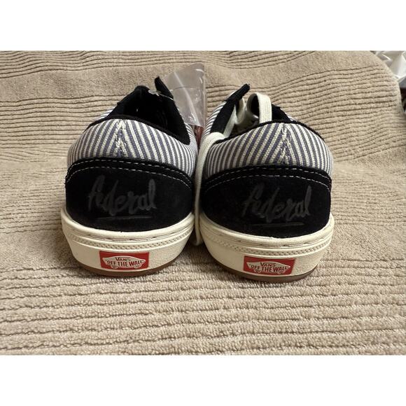 NWT Vans Old Skool Federal Biking BMX Men's Blue White Stripe  Popcush, 7.5 - Picture 2 of 9